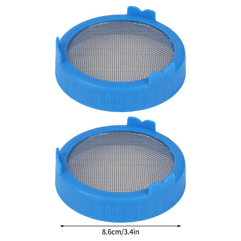 Seed Sprout Germination Cover Sprout Growing Lid Sprout Filter Vegetable Bean Seedling Jar Lid Germinator Stand