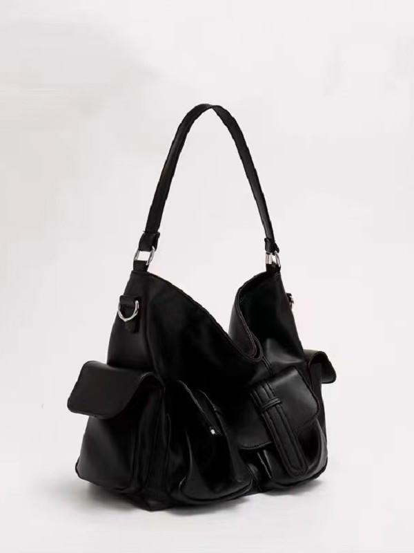 Autumn/Winter Women's Large Capacity Retro Crossbody and Shoulder Tote Bag