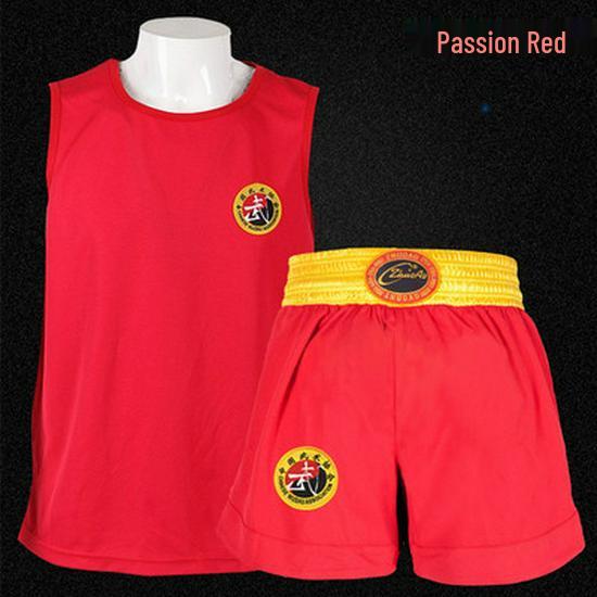 Embroidered Dragon Sanda Muay Thai Boxing and Fighting Suit Set
