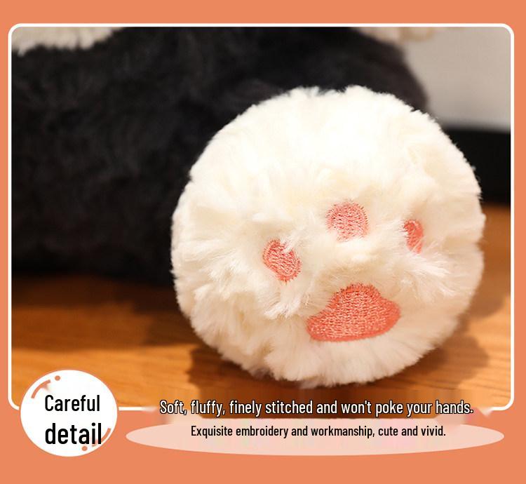 Border Collie Puppy Plush Doll - Cute Comfort Pillow & Birthday Gift for Children