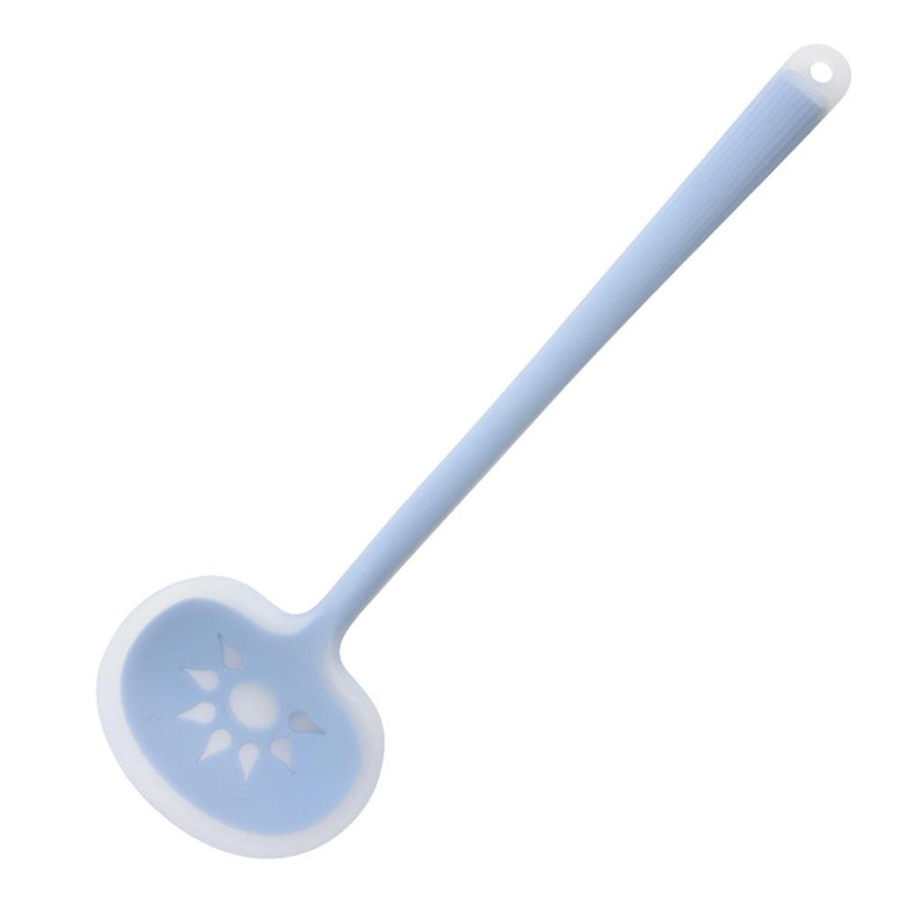 Long Handle High-Temperature Resistant Silicone Spatula for Non-stick Pans