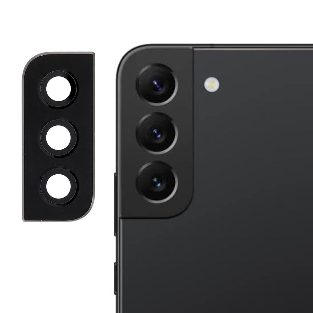 Pentru Samsung Galaxy S22 5G S90/S22+ 5G S906 OEM Capac Inel Obiectiv Cameră Spate cu Înlocuire Obiectiv Sticlă (fără Logo)