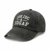 Letter embroidery washed baseball cap popular cap new washed old hat