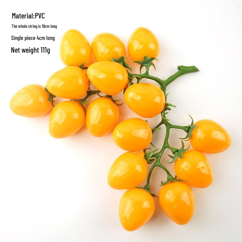 Seven-Color Foam Cherry Tomato Simulation for Display & Photography