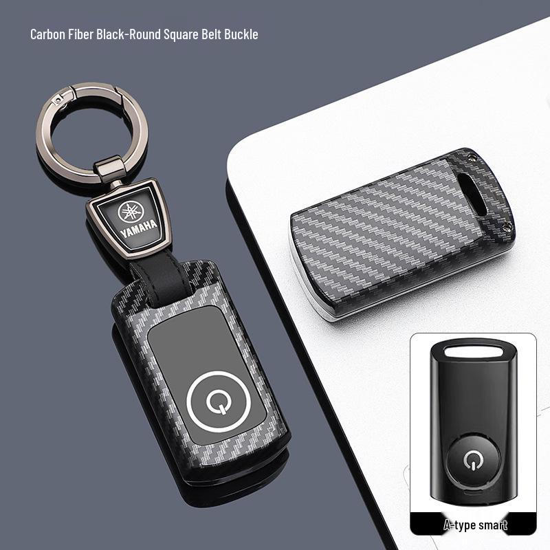 Yamaha XMAX300/NMAX155 Carbon Fiber Key Cover for Motorcycle Remote