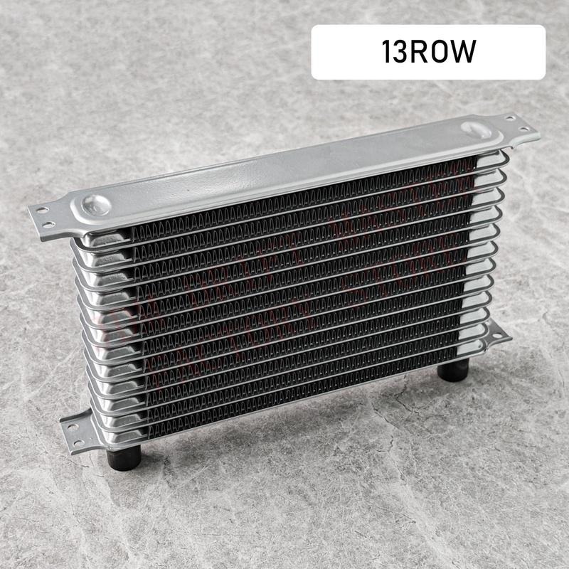 7/10/13/Rows AN10 Oil Cooler Universal Japanese Style Aluminum Radiator Engine Transmission Oil Cooler