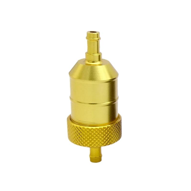 1 Pcs Motorcycle Oil Fuel Filter Scooter Gasoline Filters Aluminum Universal For Suzuki Yamaha Honda Motocross Petrol Tank