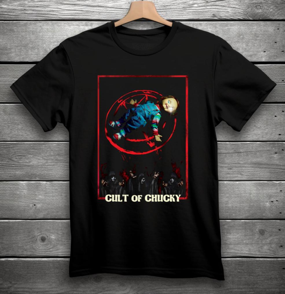 Child s Play Cult Of Chucky Movie Horror T-Shirt Black S-3XL S