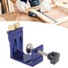 Pocket Hole Jig Kit Dowel System Set Woodwork Guides Joint Angle Tool Carpentry Locator Adjustable W