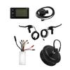 Electric Bike Conversion Kit 48V 500W Front Drive Motor 22A Controller S866 Panel 130X Thumb Throttle Brake Lever