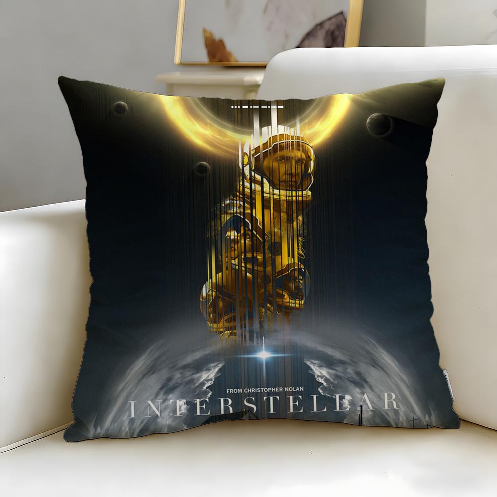 classic movie Interstellar Cushion Cover Soft & Easy-Wash Pillow Case – Versatile for Couch, Bed, Travel and Office 30cmx30cm