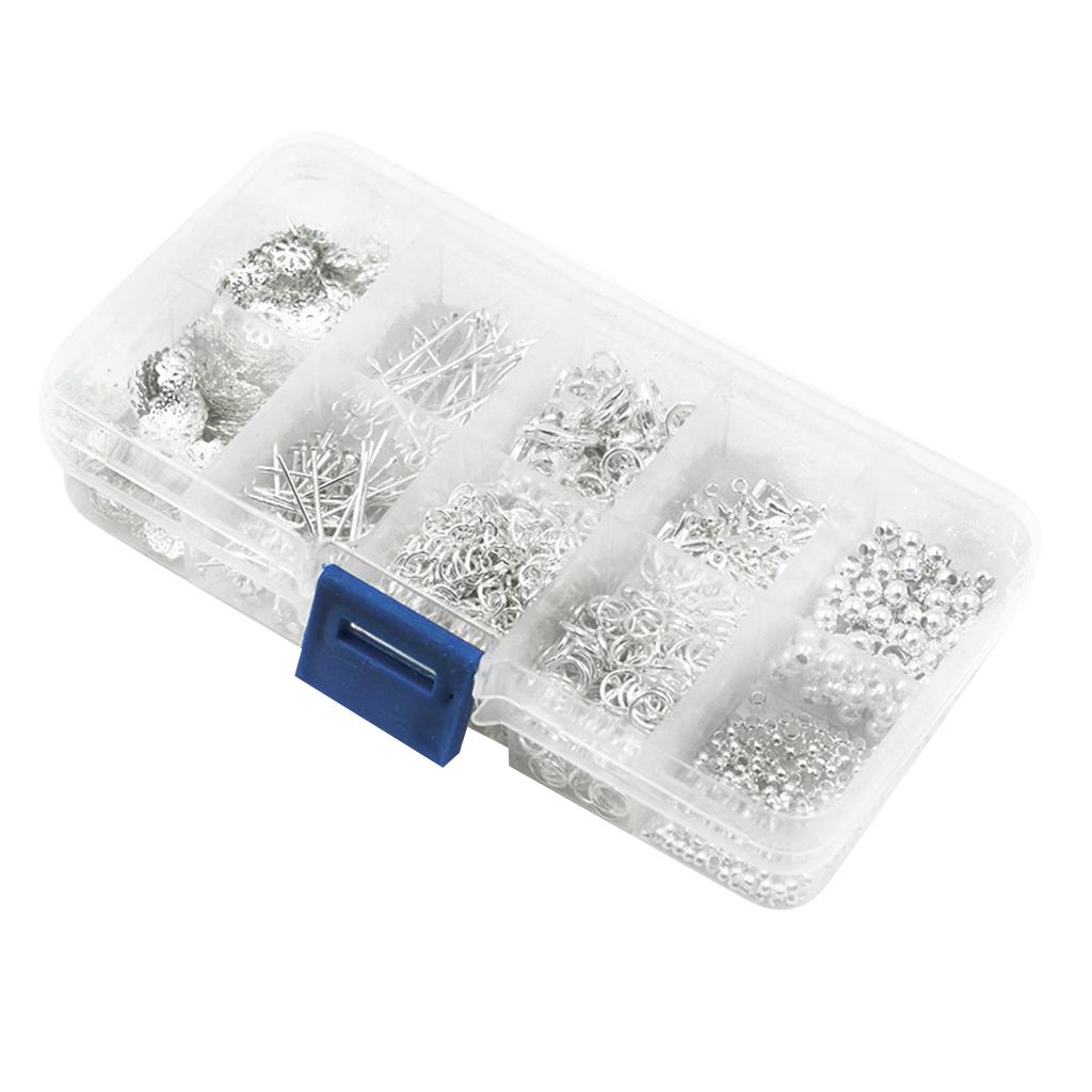 1080pcs/Box Jewelry Making Supplies Lobster Clasp Chain DIY Findings