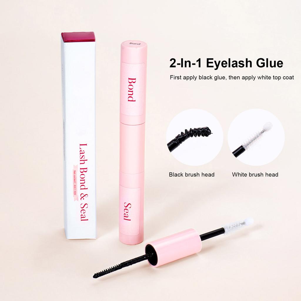 4ml Lash and Dual-Ended Eyelash Glue Adhesive for IndividualCelsiusCluster Lashes
