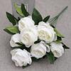 Silk Peony Artificial Flowers Wedding Decor With Realistic Design For Photography Props