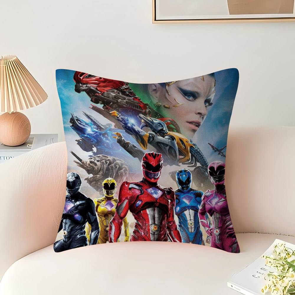 COOl Power R-Rangers Pillow Gift Home Office Decoration Bedroom Sofa Car Cushion Cover case 45x45