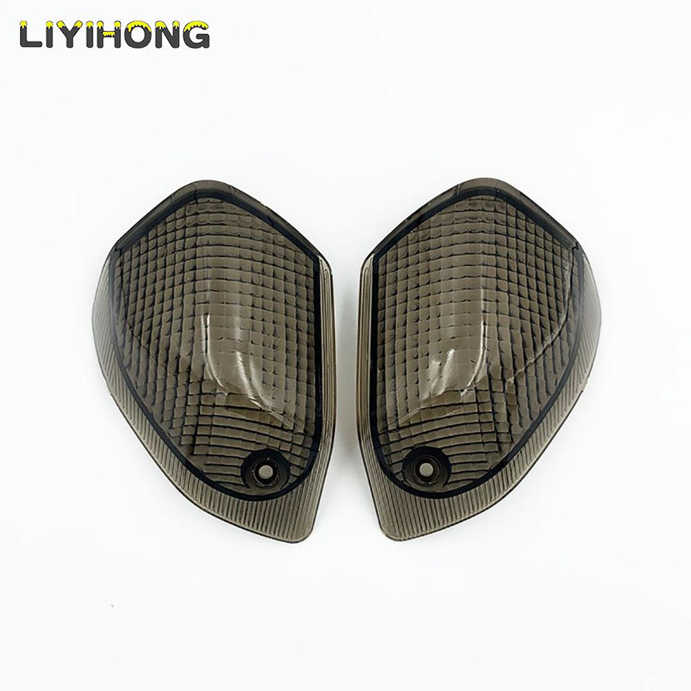 Передняя задняя крышка поворотника для KAWASAKI ZZR400 ZZR600 ZZR 400 600 1993-2008 Мотоцикл Корпус поворотника Линза лампы Детали Rear Smoke