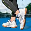 Sapatos de Treino Profissional para Crianças Sapatos de Badminton Spinning Tênis de Mesa31-40