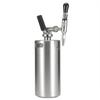 Nitro Cold Brew Kaffebryggare Rostfri Keg Kväve Kaffemaskin Dispenser System Kit 3.6L