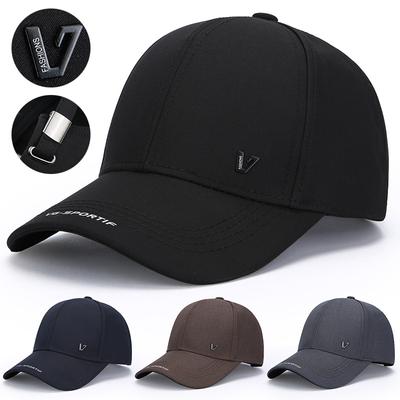 Spring Autumn Middle-Aged and Old Men's Baseball Cap Outdoor Sports Cap Men's Sunscreen Hat Snapback Hat Sun Visor Hats Fishing Hat Peak Cap