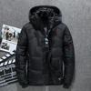 Christmas Gift Men's Down Jacket Snow Parkas Male Warm Hooded Windproof Winter Down Jacket Outerwear