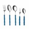 Bamboo Shape Handle Fork and Spoon 304 Stainless Steel Bamboo Handle Cutlery  Home Kitchen