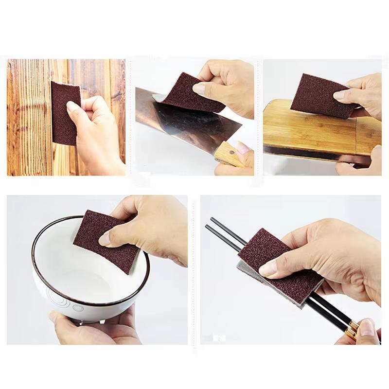 Magic Melamine Sponge Carborundum Kitchen Sponge Eraser for Pan Pot Dish Sponges Kitchen Utensils Household Cleaning Items