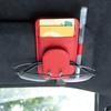 Leather Storage Clip Auto Interior Accessory Car Glasses Holder Card Clip Eyeglass Hanger Organizer Clip for Sun Visors
