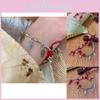 Vintage Style Alloy Plated Floral Bracelet Unique Geometric Hand Jewelry For Women
