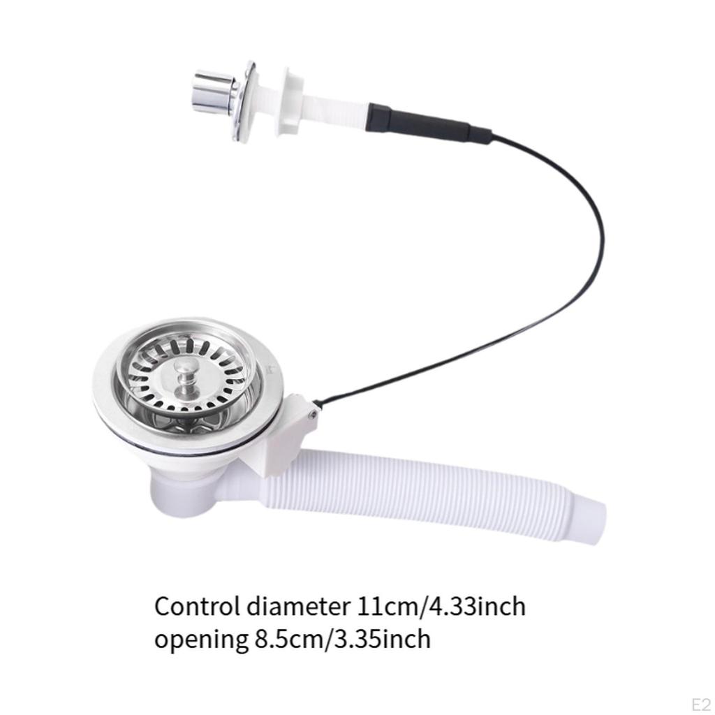 Drain Strainer for Mop Sink Cable Control Accessories Bathroom Garden Stable