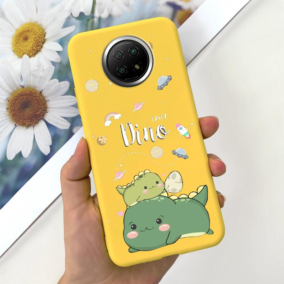 For Xiaomi Redmi Note 9T Note 9 5G Case Fashion Flower Shockproof Silicone Soft Matte Phone Cover For Xiomi Redmi Note 9T Fundas