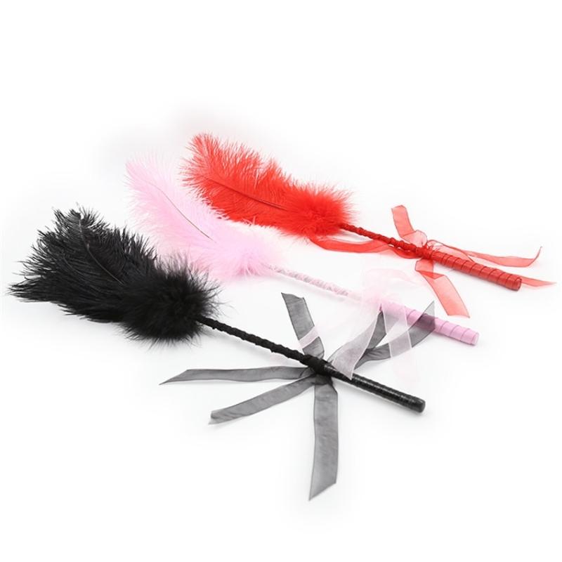 Sex toys sm props couples sex flirting stick feather racket tease stick tune alternative female character toys L648
