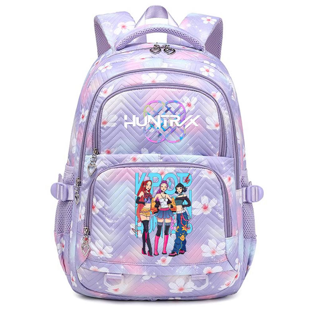 Anime Kreslený K-Pop Potisk Batoh Student Teenager Školní taška pro Chlapce Dívku Školní taška Dětský Dárek Dámská Velkokapacitní Cestovní Taška Mochila Escolar Rucksack