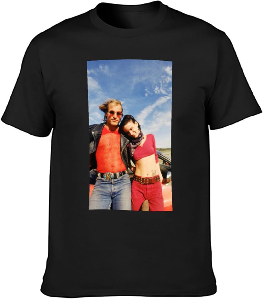 Unisex T-Shirt Natural Born Killers Film Movie 90S Quality Black M чёрный