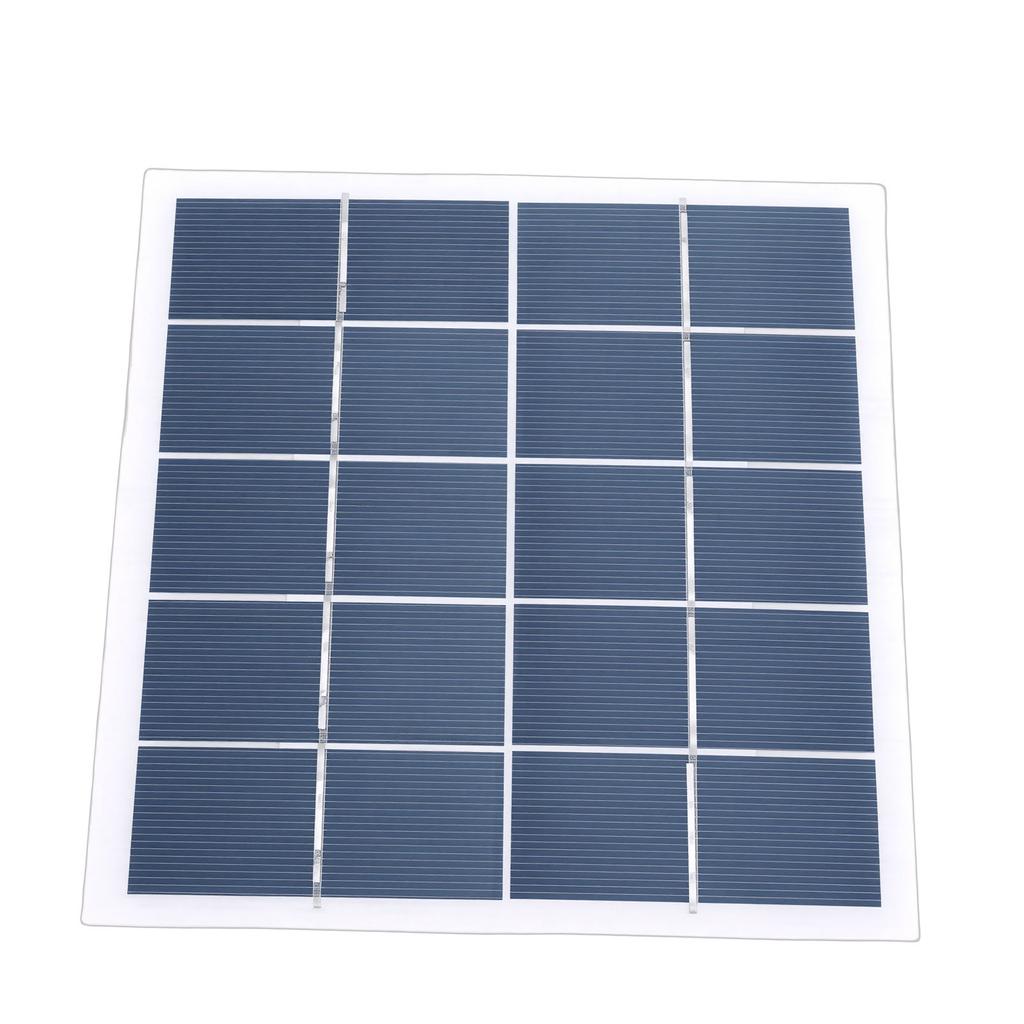 4W 5V Solar Panel Waterproofing Efficient Charging Polycrystalline Type C Solar Panel Charger for Lights Security