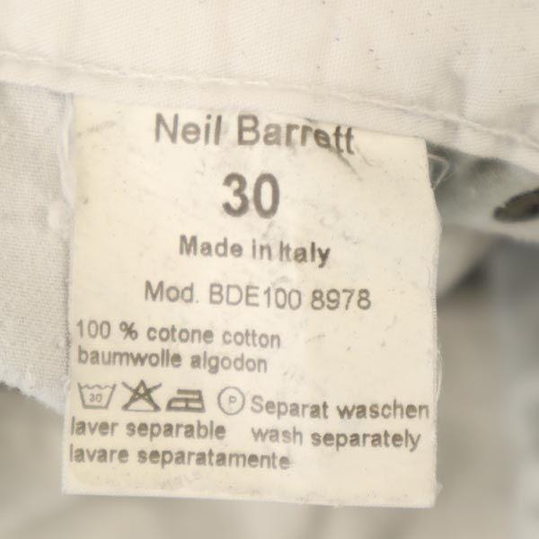 Neil Barrett Made In Italy Long Pants 30 Blue Button Fly Men's Used