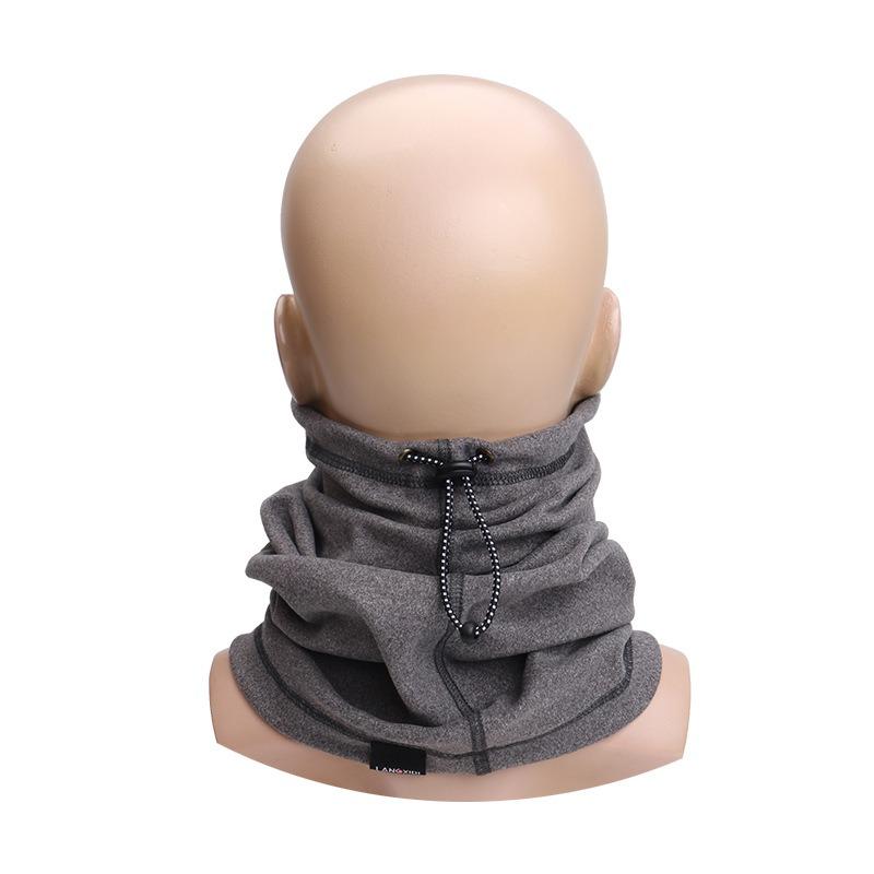 Winter Warm Headgear Men's Outdoor Riding Variety Pullover Hat Retractable Windproof Neck Protection Women's German Velvet Scarf