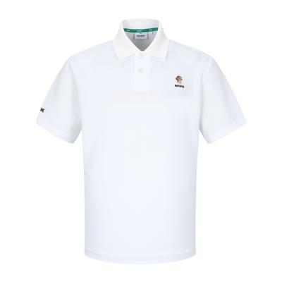 MARTINE GOLF Collaboration Polo Shirts_White (Men)