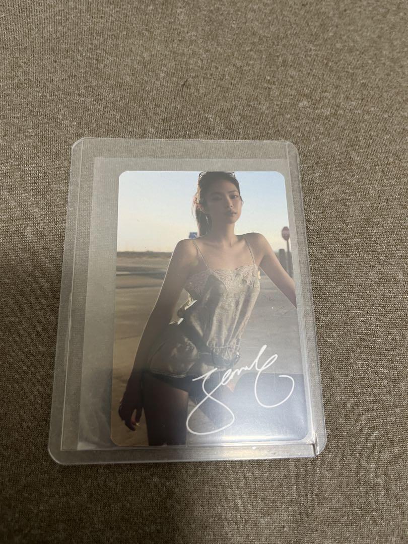 

[USED] BLACKPINK DEADLINE WORLD TOUR Trading Card JENNIE