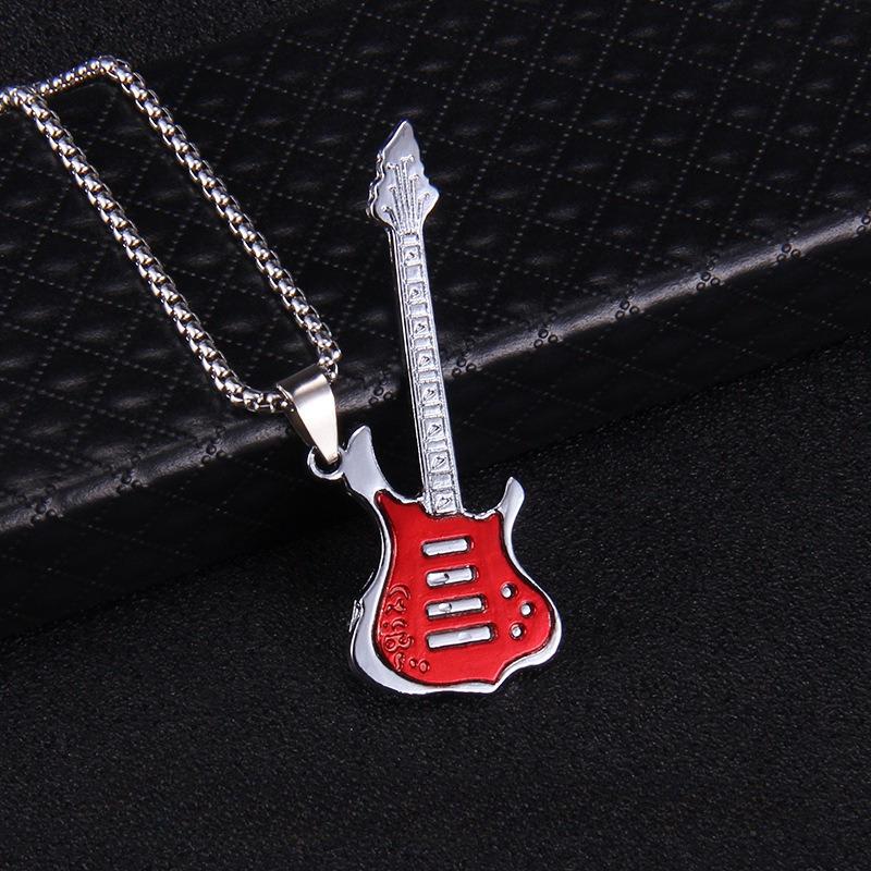 

1 шт., мужская длинная подвеска, ожерелье, цепочка, ювелирные изделия из нержавеющей стали, подарок, 21 г красный