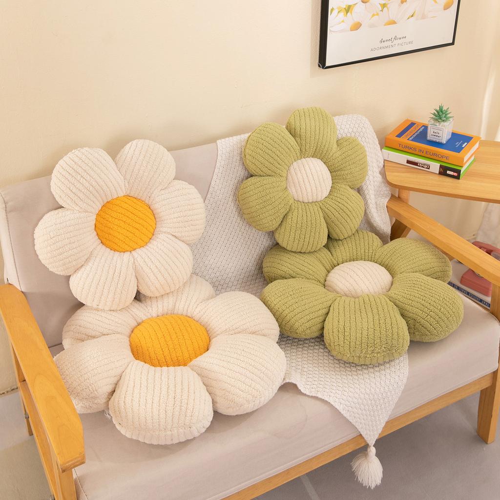 Seat Cute 6-Petal Flower Cushion Throw Pillow Cushion Plush Toy Student Classroom Office Seat Cushion Throw Pillow For Children And Girls