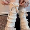 Thickened Knitted Foot Cover Solid Color Crochet Socks Boot Cuffs  Spring, Autumn and Winter