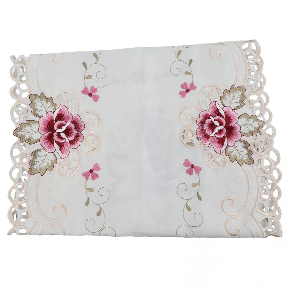 Tablecloth 40x85cm Satin Fabric Washable Table Runners