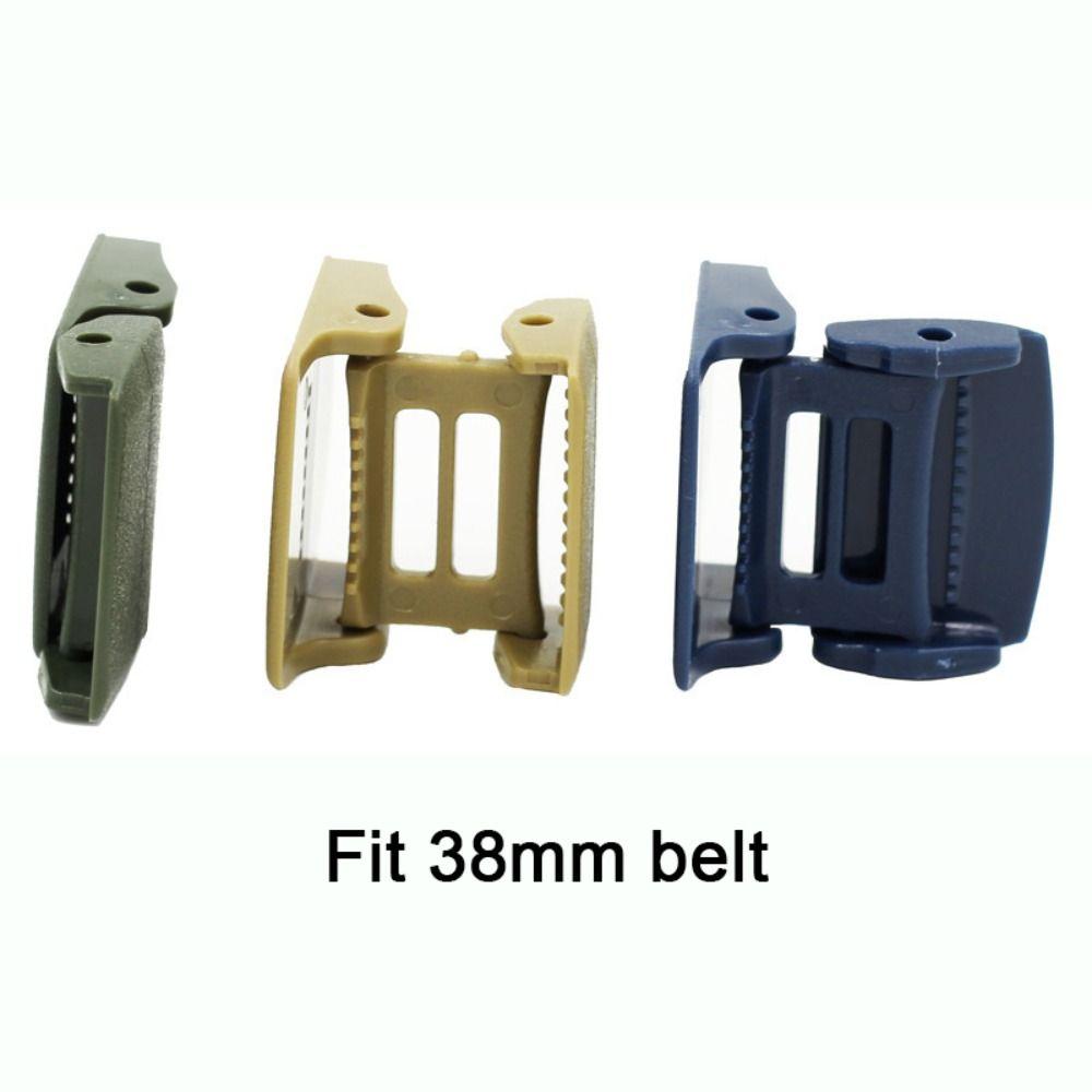 Plastic Steel End Bar Replacement 38mm Buckle Business Belt Automatic Buckles