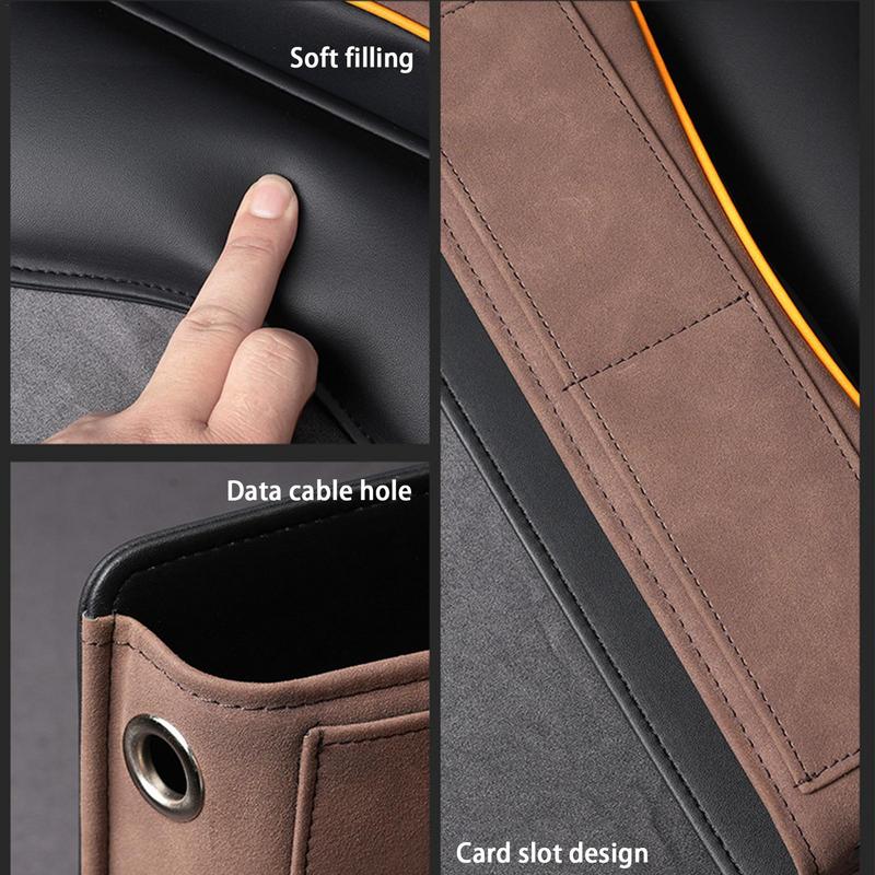 Car Seat Crevice Storage Box Auto Seat Filler Storage Organizer Multi-Functional Car Interior Organizer For Storing Cards