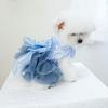 Fluffy Pet Princess Dress Soft Pet Costume Puppy Fairy Skirt  for Small and Medium Sized Dogs