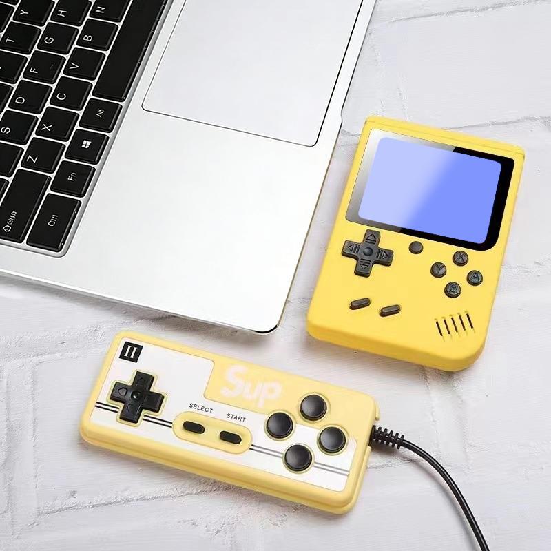 500 in 1 Mini-Handheld-Spieler Tragbare Retro-Videokonsole für Einzel- und Doppelspieler Für Game Boy Emulator Videospiel