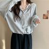 Women's 2023 Loose Hooded Cardigan - Spring/Autumn Trendy Short Hoodie