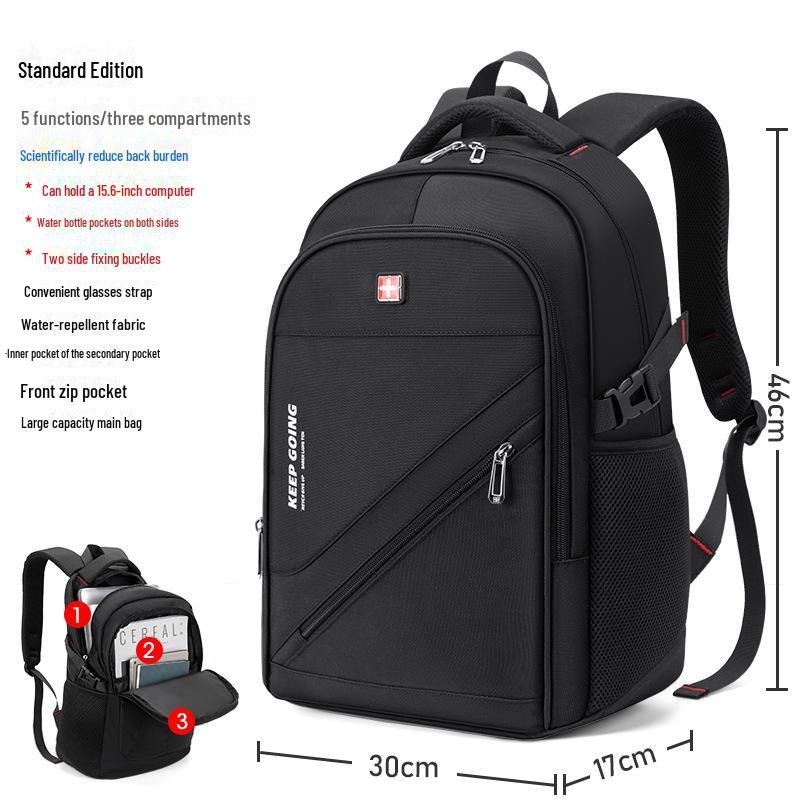 

Barron Большой вместимости унисекс рюкзак для колледжа и путешествий для ноутбука