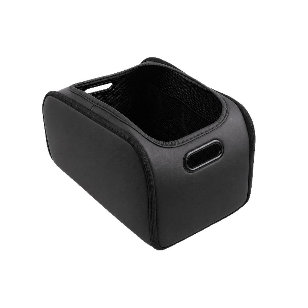 Leather Car Multi-Function Storage Box High-Capacity Trunk Storage Box Rear Trunk Area