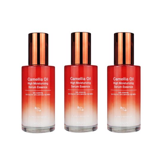 ANJO Camellia Oil High Moisturizing Serum Essence 100ml (3 Options)